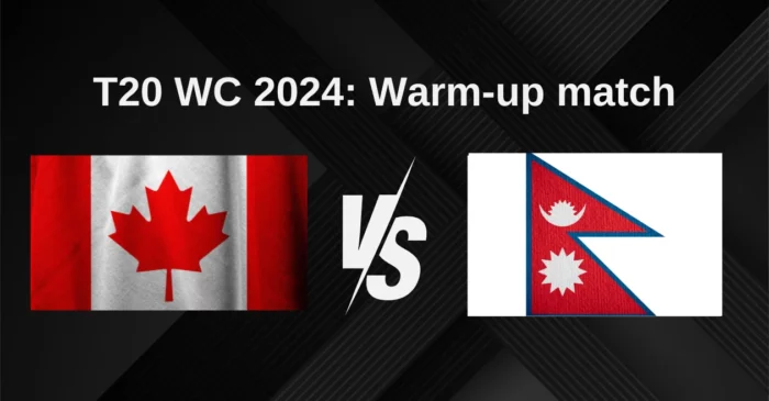 CAN vs NEP, T20 World Cup Warm-up Match Prediction, Dream11 Team, Fantasy Tips & Pitch Report | Canada vs Nepal 2024