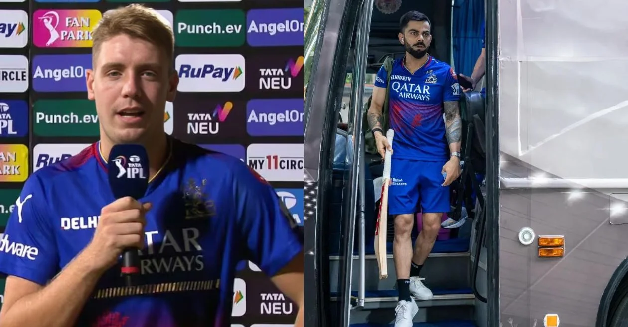 Cameron Green on why Virat Kohli is the first to board the team bus IPL 2024