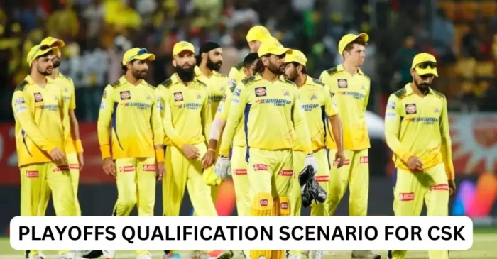 IPL 2024 playoffs qualification scenario for CSK after their loss against GT