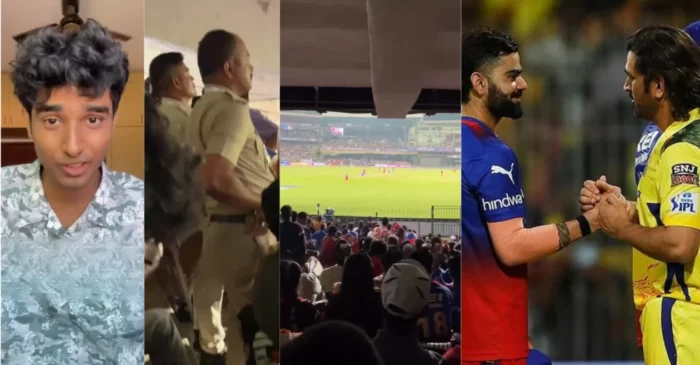 IPL 2024 [WATCH]: A fan warns to invade pitch in the RCB vs CSK match; reveals plan