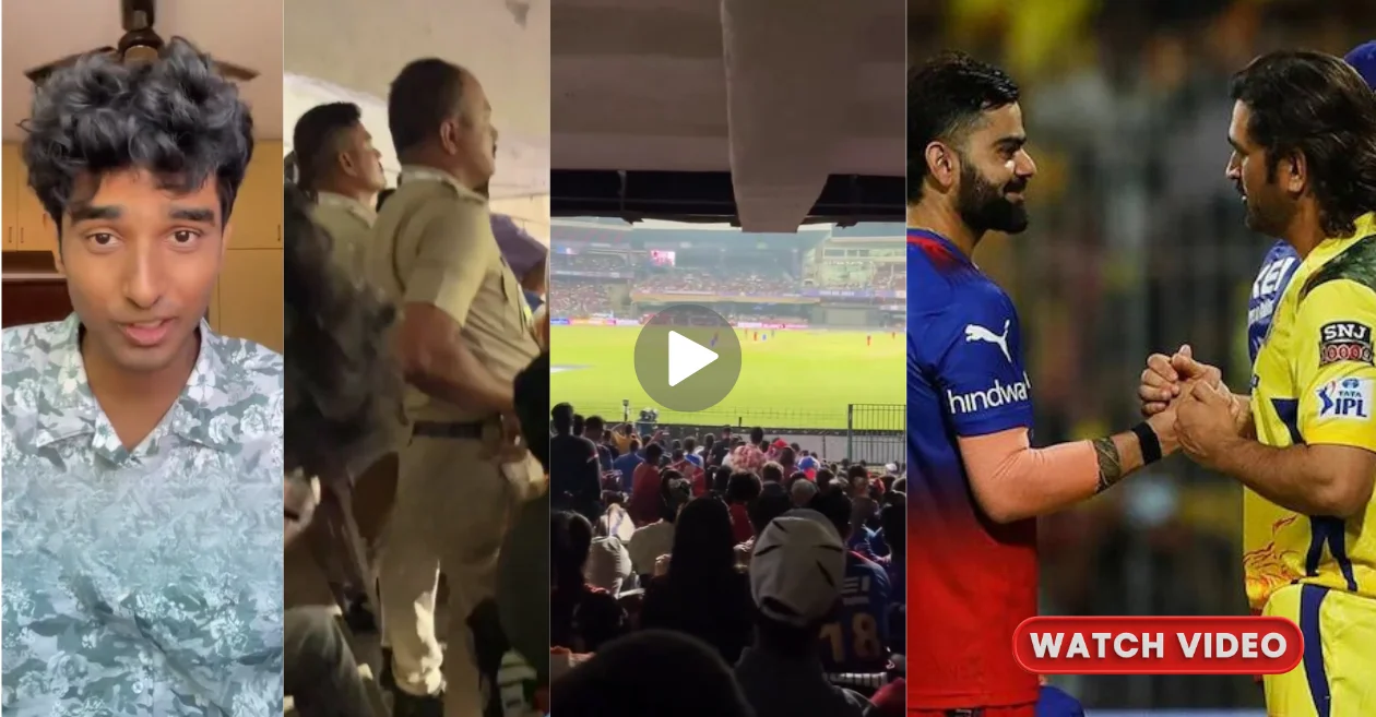 IPL 2024: Fan Threatens to Invade Pitch During RCB vs CSK Match, Unveils Plan [WATCH]