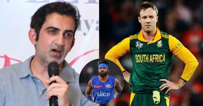 IPL 2024: Gautam Gambhir slams AB de Villiers for his verdict on Hardik Pandya’s captaincy