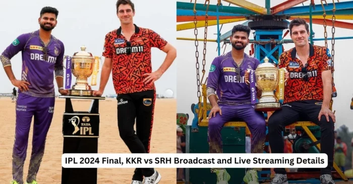 IPL 2024 Final, KKR vs SRH: Broadcast, Live Streaming details – When and where to watch in India, USA, UK, Pakistan & other countries