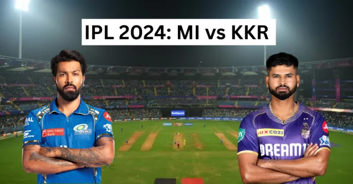 IPL 2024, MI vs KKR: Wankhede Stadium Pitch Report, Mumbai Weather Forecast, T20 Stats & Records | Mumbai Indians vs Kolkata Knight Riders