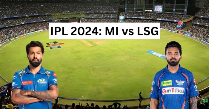 IPL 2024, MI vs LSG: Wankhede Stadium Pitch Report, Mumbai Weather Forecast, T20 Stats & Records | Mumbai Indians vs Lucknow Super Giants
