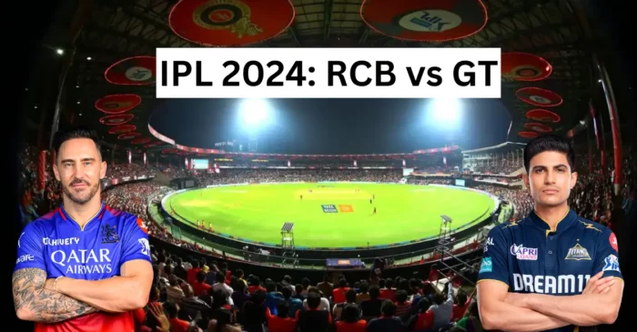 IPL 2024, RCB vs GT: M. Chinnaswamy Stadium Pitch Report, Bengaluru Weather Forecast, T20 Stats & Records | Royal Challengers Bengaluru vs Gujarat Titans