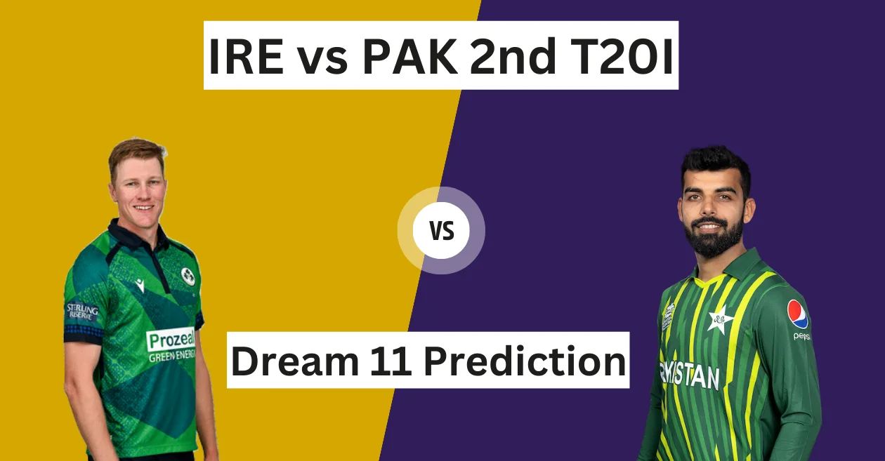 <div>IRE vs PAK 2024, 2nd T20I: Match Prediction, Dream11 Team, Fantasy Tips & Pitch Report | Ireland vs Pakistan</div>