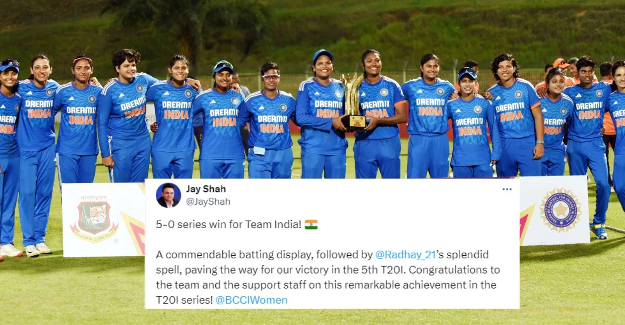 Radha Yadav sizzles as India whitewash Bangladesh in the Women’s T20I series