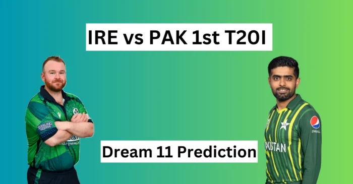 IRE vs PAK 2024, 1st T20I: Match Prediction, Dream11 Team, Fantasy Tips & Pitch Report | Ireland vs Pakistan