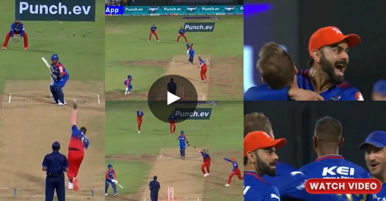 WATCH: Virat Kohli’s fiery celebration following Jake Fraser-McGurk’s unlucky runout | IPL 2024, Royal Challengers Bangalore vs Delhi Capitals