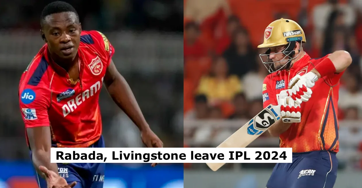 IPL 2024: Punjab Kings’ Kagiso Rabada and Liam Livingstone return home due to different reasons