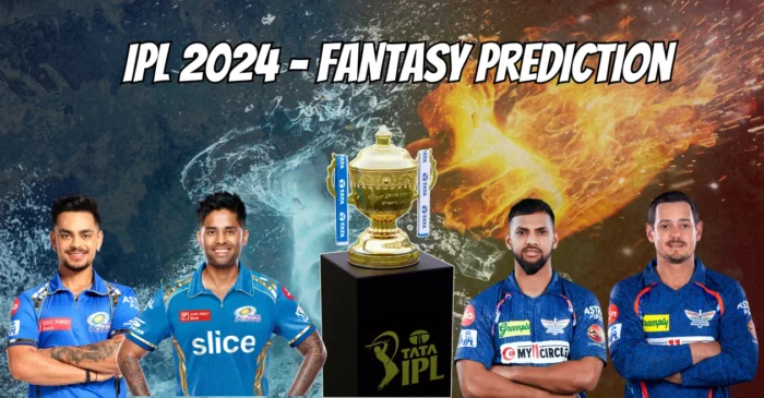 IPL 2024, MI vs LSG: My11Circle Prediction, Dream11 Team, Fantasy Tips & Pitch Report | Mumbai Indians vs Lucknow Super Giants