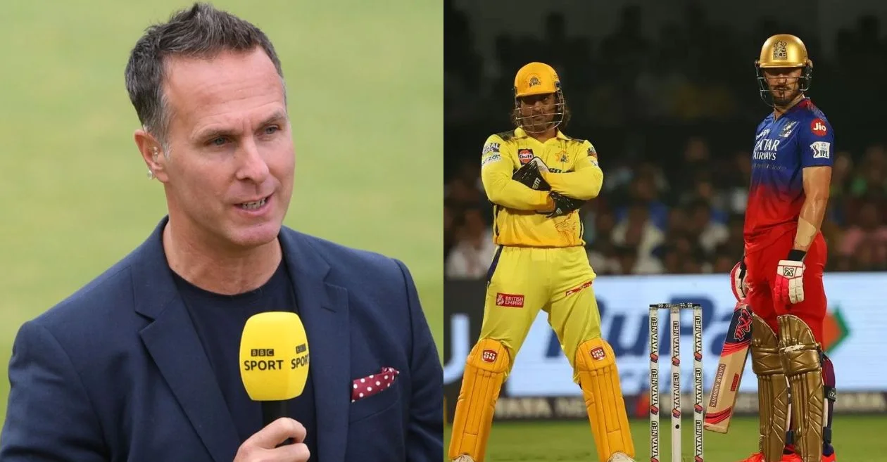 IPL 2024: Michael Vaughan blasts RCB players for avoiding customary hand shake with MS Dhoni
