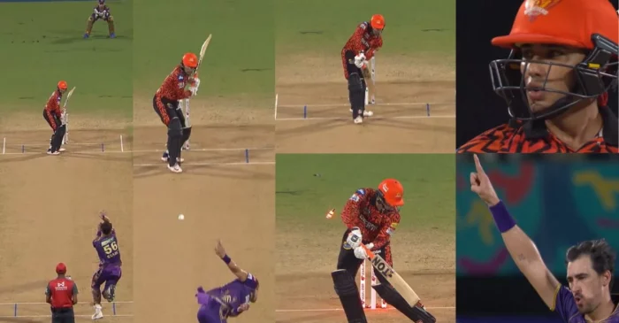 WATCH: Mitchell Starc cleans up Abhishek Sharma with a peach of a delivery | IPL 2024 Final, KKR vs SRH