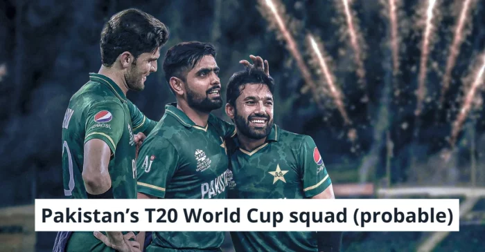 Pakistan’s probable 15-man squad for the ICC Men’s T20 World Cup 2024