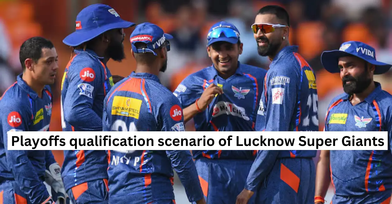 Playoffs qualification scenario of Lucknow Super Giants