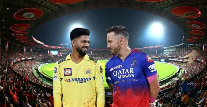 RCB and CSK IPL record at M. Chinnaswamy Stadium in Bengaluru