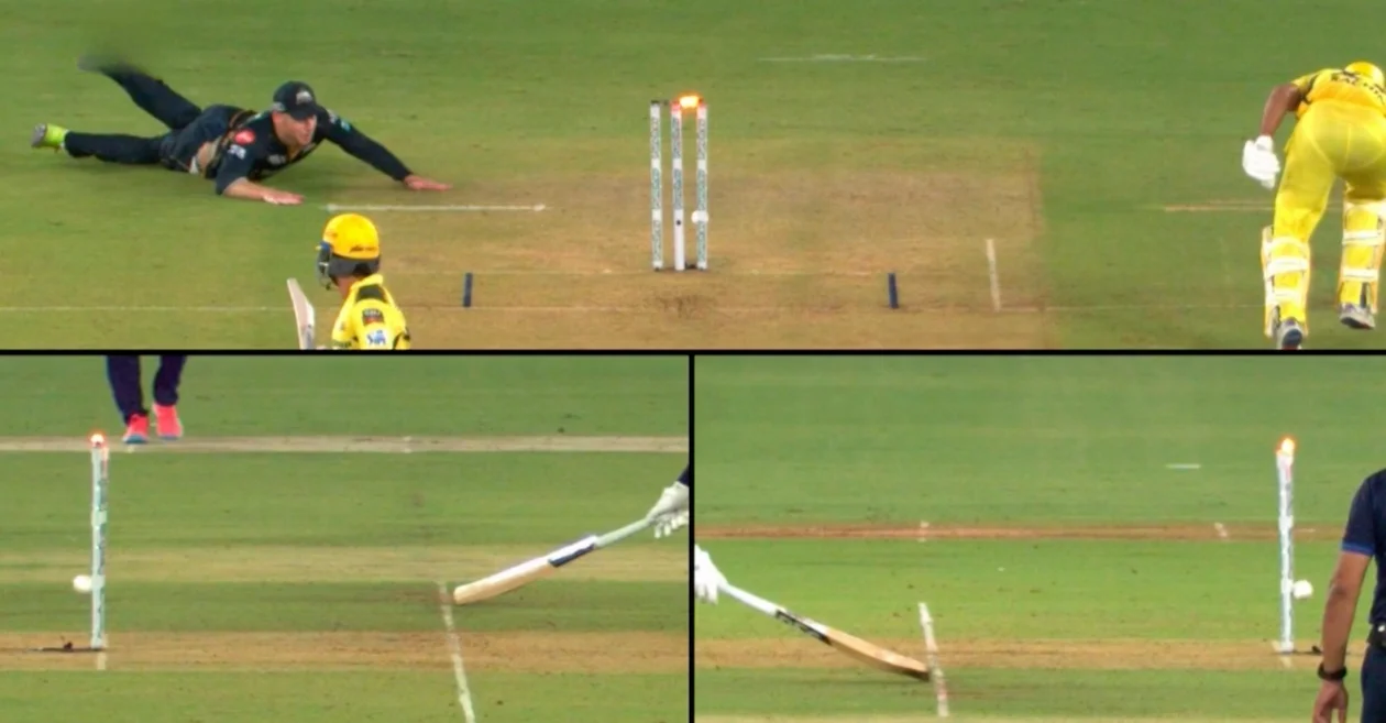 IPL 2024 [WATCH]: David Miller hits the bulls-eye to run out Rachin Ravindra | GT vs CSK