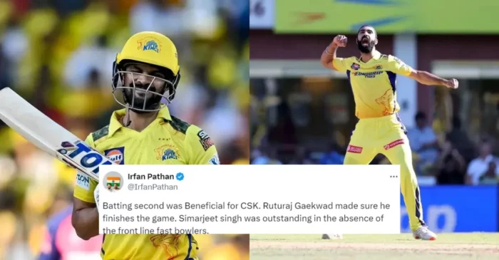 Twitter reactions: Ruturaj Gaikwad, Simarjeet Singh guide CSK to must-win victory over RR | IPL 2024