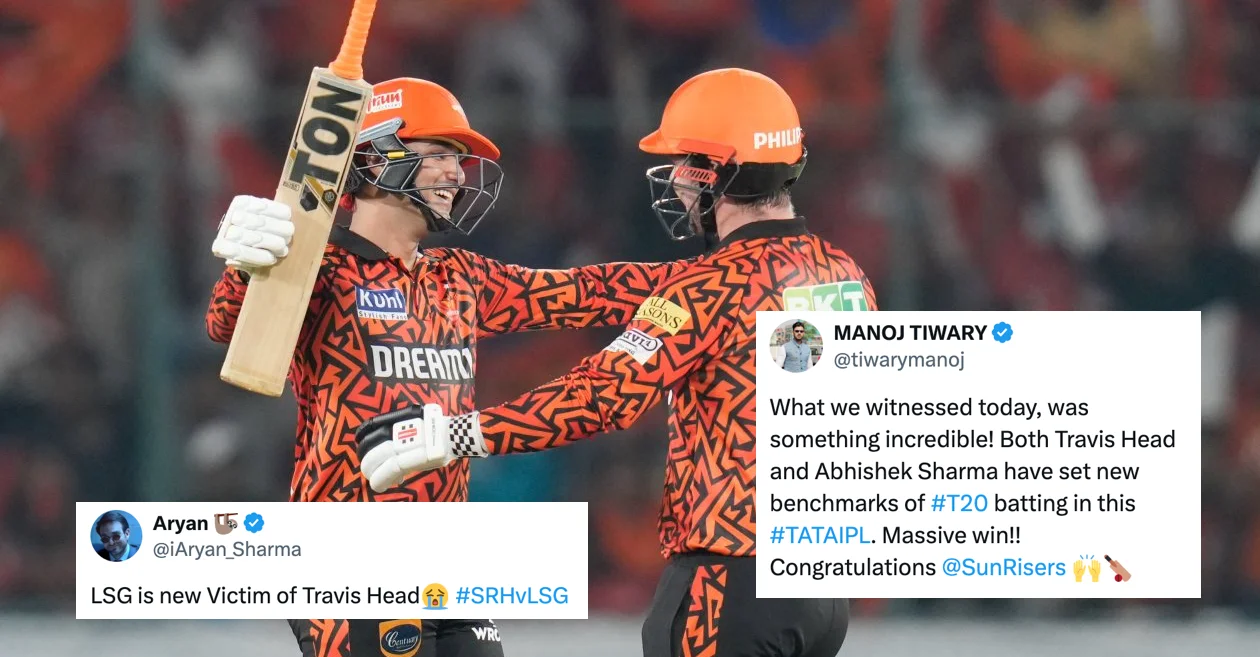 Twitter goes wild as Travis Head and Abhishek Sharma lead SRH to historic victory over LSG in IPL 2024