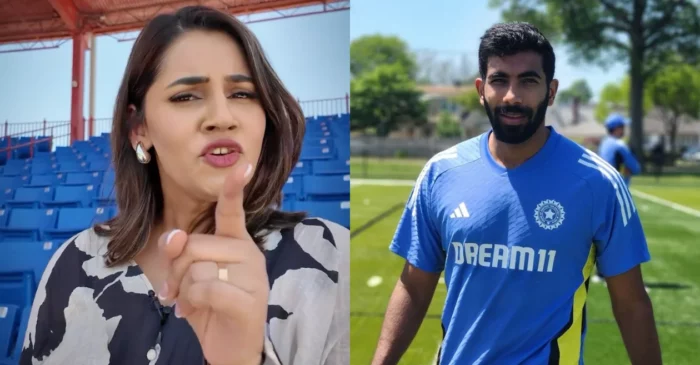 Sanjana Ganesan teases husband Jasprit Bumrah ahead of T20 World Cup 2024