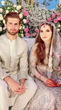 Shaheen Afridi’s wife Ansha Afridi