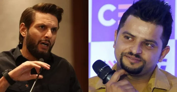 Shahid Afridi and Suresh Raina reconcile after exchanging banter on social media