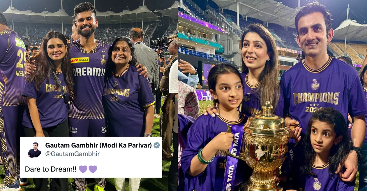 Shreyas Iyer to Gautam Gambhir: Here’s how KKR stars reacted on IPL 2024 title triumph