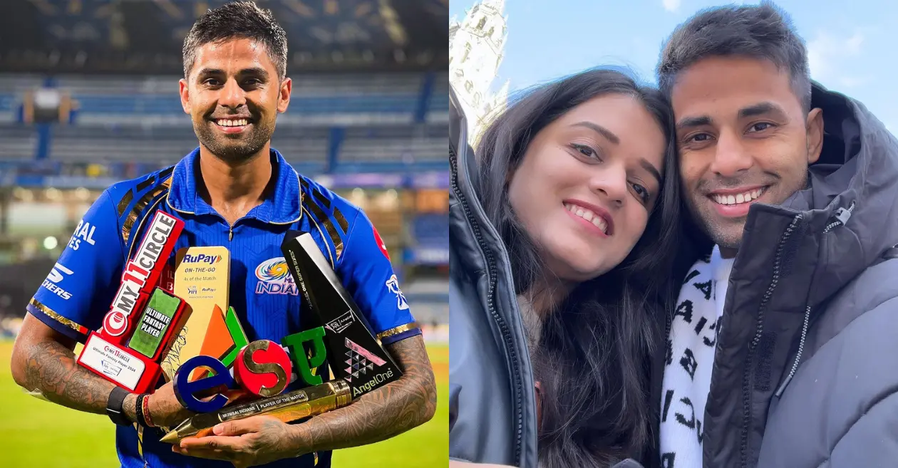 IPL 2024: Suryakumar Yadav’s wife Devisha Shetty shares a heartfelt post after her husband’s record century for MI