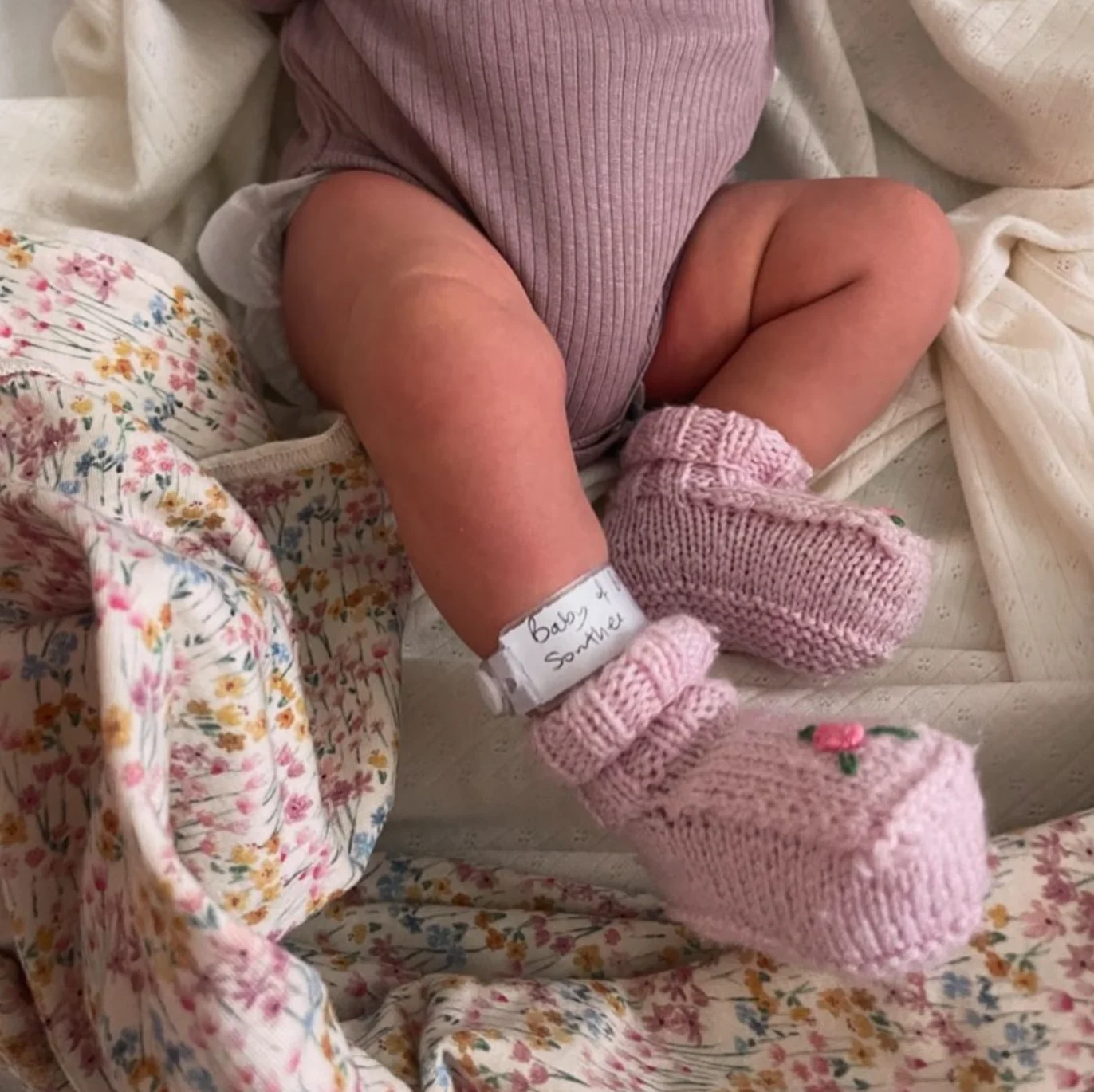 Tim Southee's new born daughter