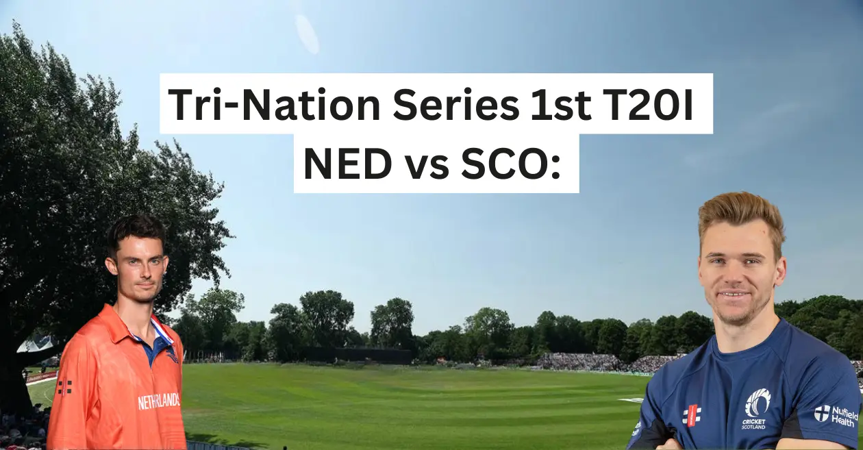NED vs SCO, Tri-Nation Series 1st T20I: VRA Cricket Ground Pitch Report, Amstelveen Weather Forecast, T20I Stats & Records | Netherlands vs Scotland 2024