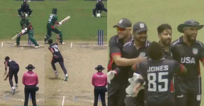 WATCH: History making moment as USA clinch T20I series against Bangladesh