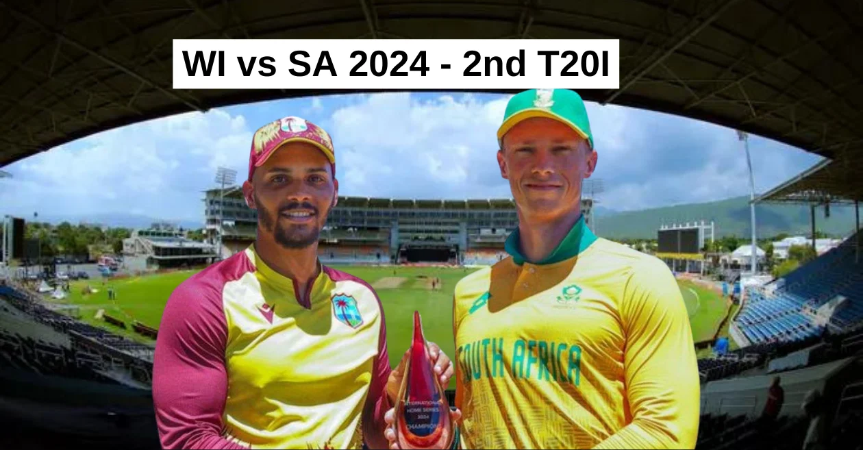 WI vs SA 2024 - 2nd T20I