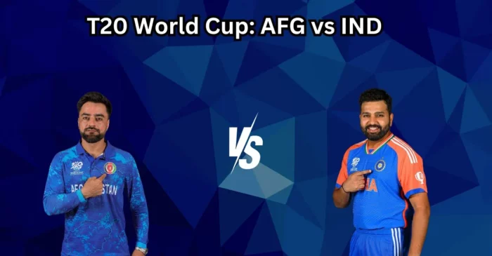 AFG vs IND, T20 World Cup 2024: Match Prediction, Dream11 Team, Fantasy Tips & Pitch Report | Afghanistan vs India