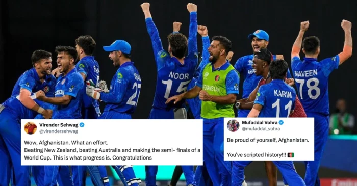 T20 World Cup 2024: Fans and experts go berserk as Afghanistan reach the semifinals, eliminate Bangladesh and Australia