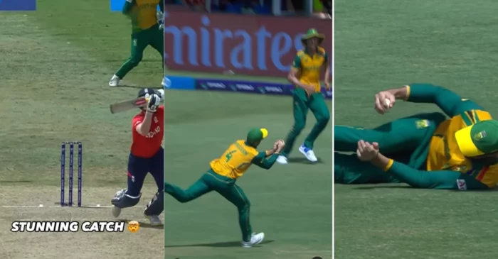 WATCH: Aiden Markram takes a match-winning catch to see-off Harry Brook | ENG vs SA, T20 World Cup 2024