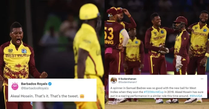 Twitter reaction: Akeal Hosein’s masterful bowling powers West Indies to crush Uganda in T20 World Cup 2024