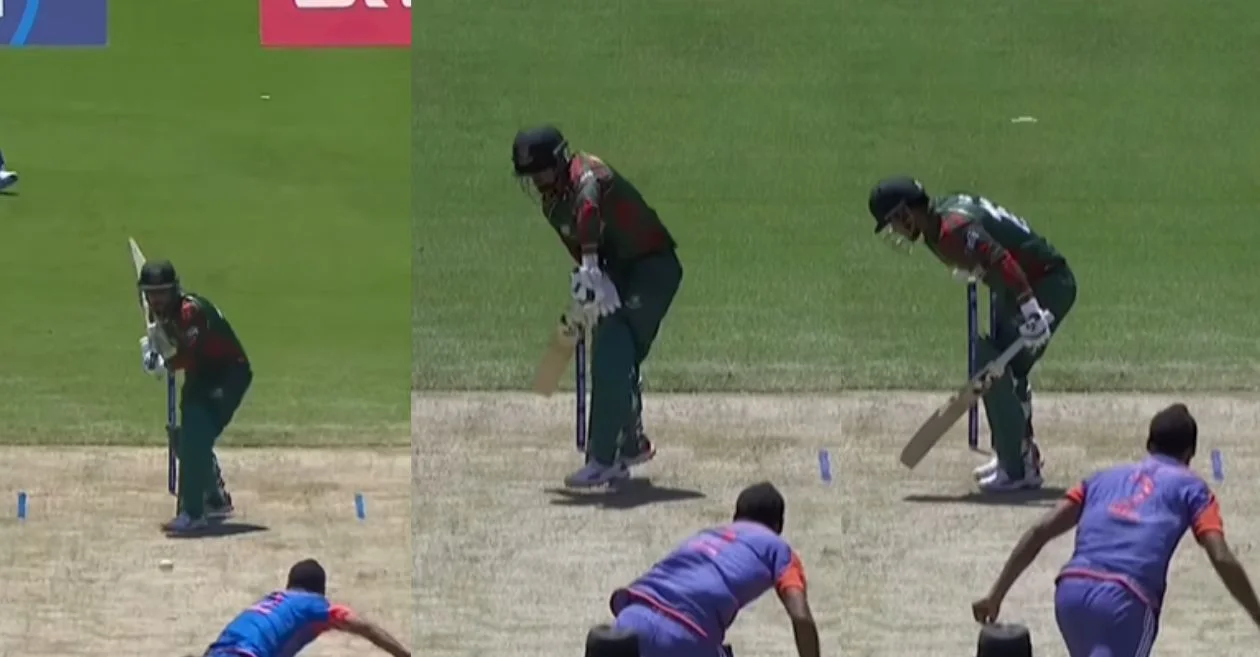 WATCH: Arshdeep Singh cleans up Litton Das with a brilliant in-swinger | T20 World Cup 2024 warm-up match
