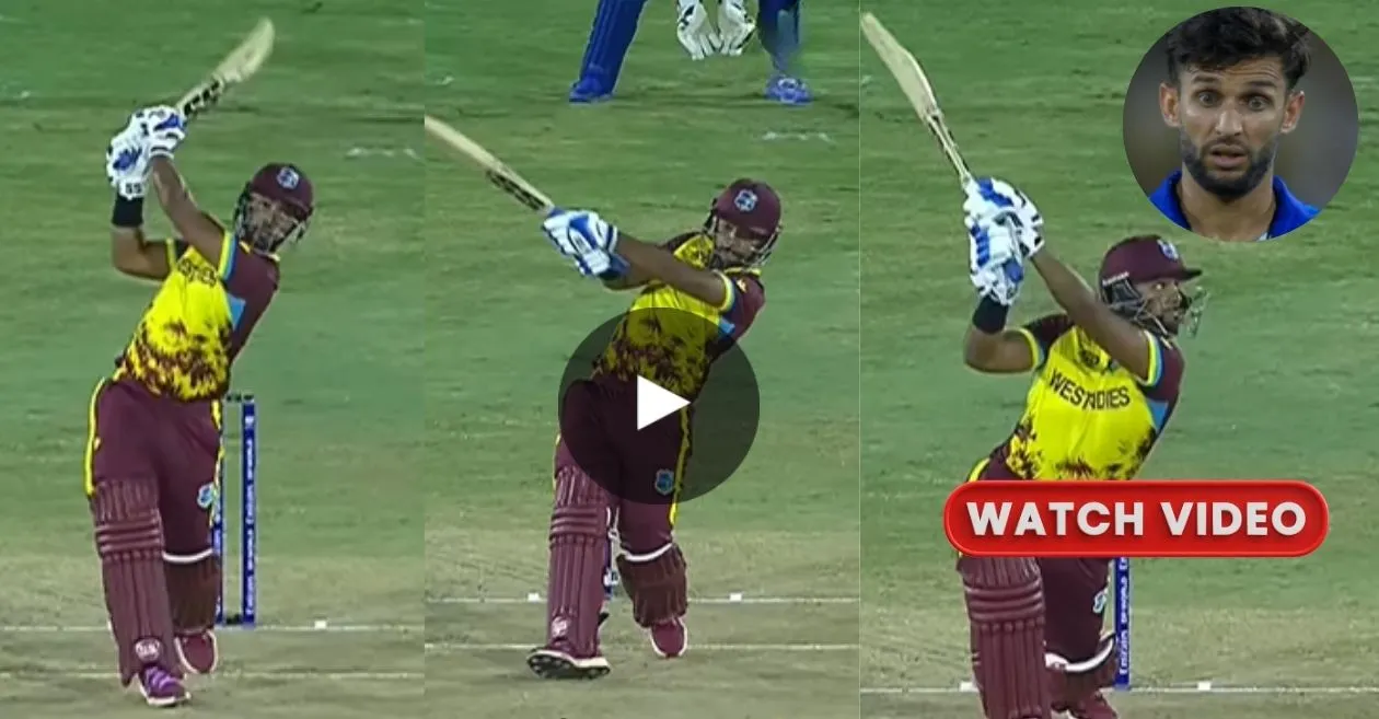 WATCH: Azmatullah Omarzai vs Nicholas Pooran in T20 World Cup