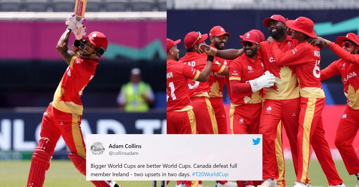 Twitter erupts as Nicholas Kirton leads Canada to historic win over Ireland in T20 World Cup 2024