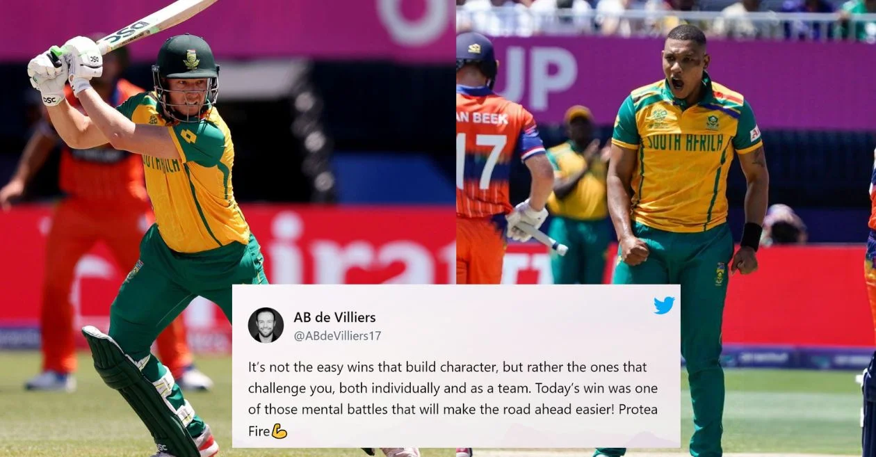 Twitter reactions: David Miller, Ottniel Baartman shine in South Africa’s thrilling win over Netherlands in T20 World Cup 2024