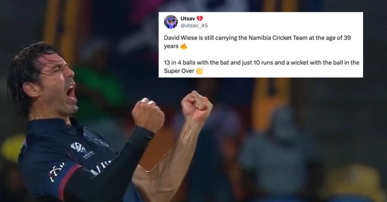 T20 World Cup 2024: Twitter erupts as David Wiese seals dramatic Namibia win against Oman in Super Over