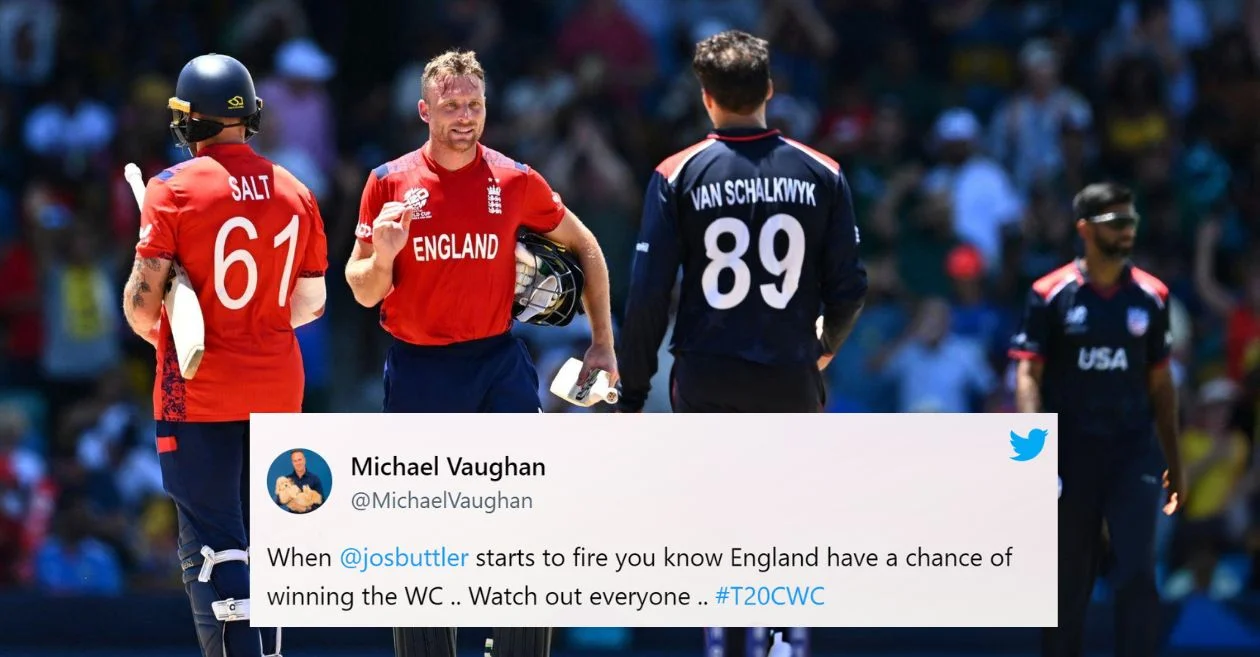 England beat USA to qualify into the semis of T20 World Cup 2024