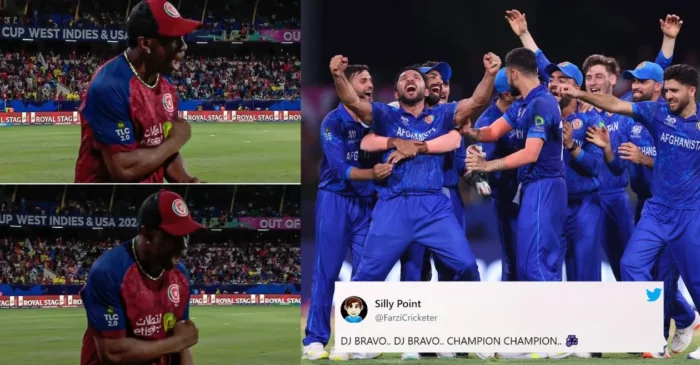 Fans hail Afghanistan’s bowling coach Dwayne Bravo after their historic win over Australia in T20 World Cup 2024