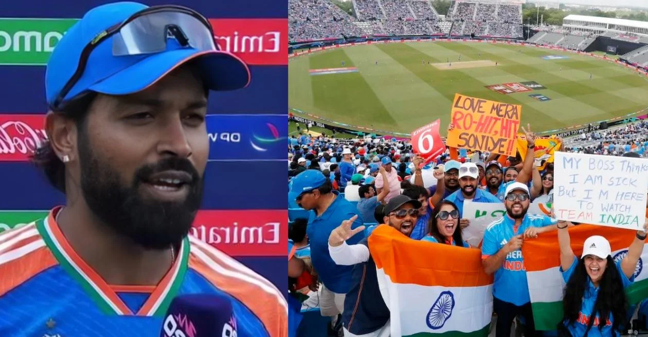 ‘We Indians are everywhere, we rule the world’: Hardik Pandya praises fan support after stellar show in IND vs IRE match at T20 World Cup 2024
