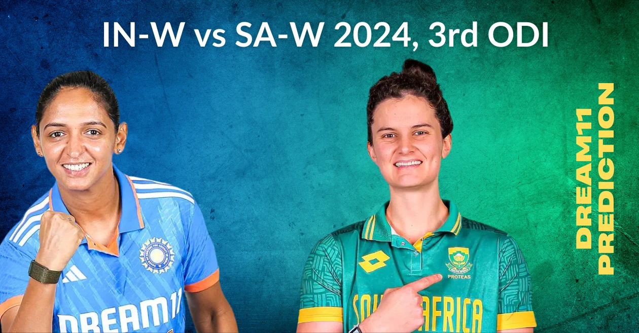 IN-W vs SA-W, 3rd ODI: Match Prediction, Dream11 Team, Fantasy Tips & Pitch Report | India Women vs South Africa Women 2024