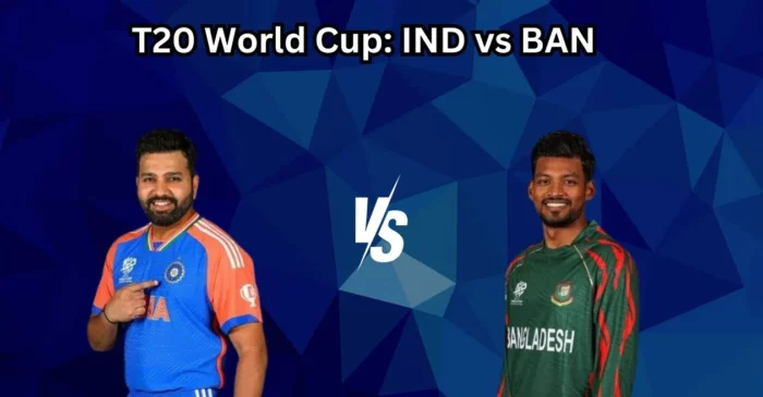 IND vs BAN, T20 World Cup 2024: Match Prediction, Dream11 Team, Fantasy Tips & Pitch Report | India vs Bangladesh
