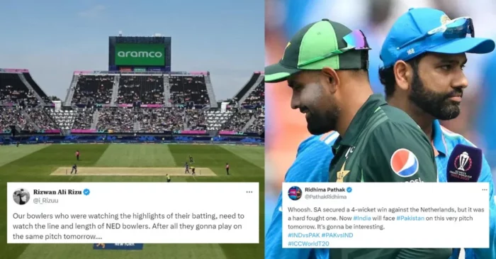 T20 World Cup 2024: Netizens express unease as India vs Pakistan encounter to take place on pitch from NED vs SA