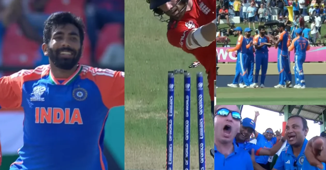 WATCH: Jasprit Bumrah cleans up Phil Salt with a stunning delivery during IND vs ENG semifinal at T20 World Cup 2024