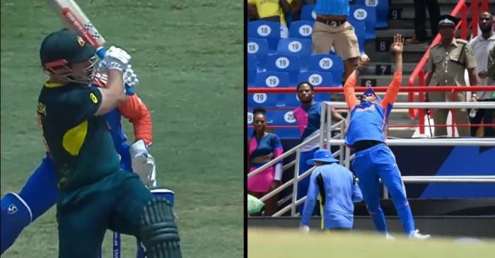T20 World Cup 2024: Axar Patel takes ‘catch of the tournament’ to see-off Mitchell Marsh, video goes viral